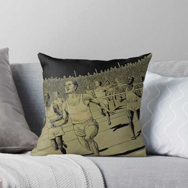 Item preview, Man Race Action Celebrating Athleticism Competitive Sport Fitness designed and sold by ART ATTACK ZONE.