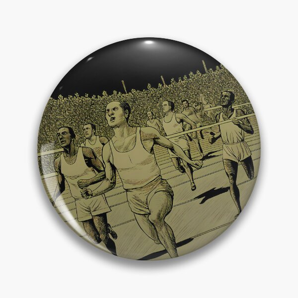 Item preview, Man Race Action Celebrating Athleticism Competitive Sport Fitness designed and sold by ART ATTACK ZONE.