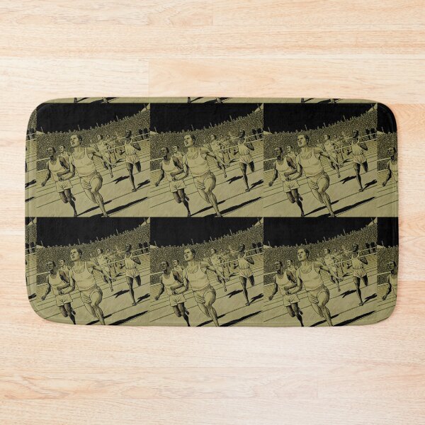Item preview, Man Race Action Celebrating Athleticism Competitive Sport Fitness designed and sold by ART ATTACK ZONE.