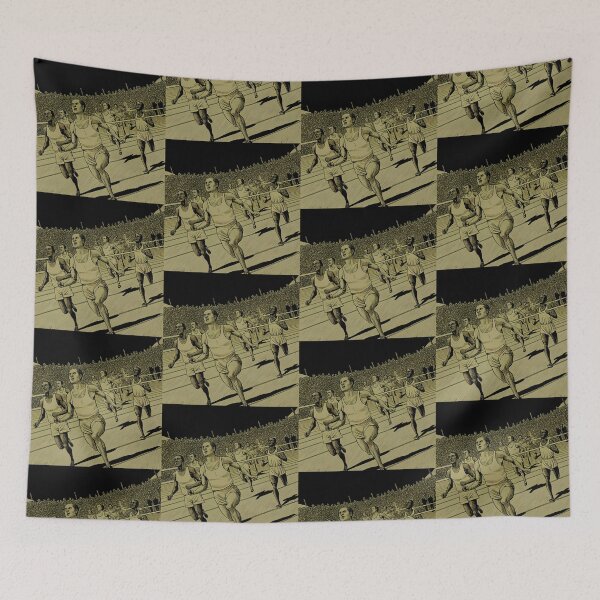 Item preview, Man Race Action Celebrating Athleticism Competitive Sport Fitness designed and sold by ART ATTACK ZONE.