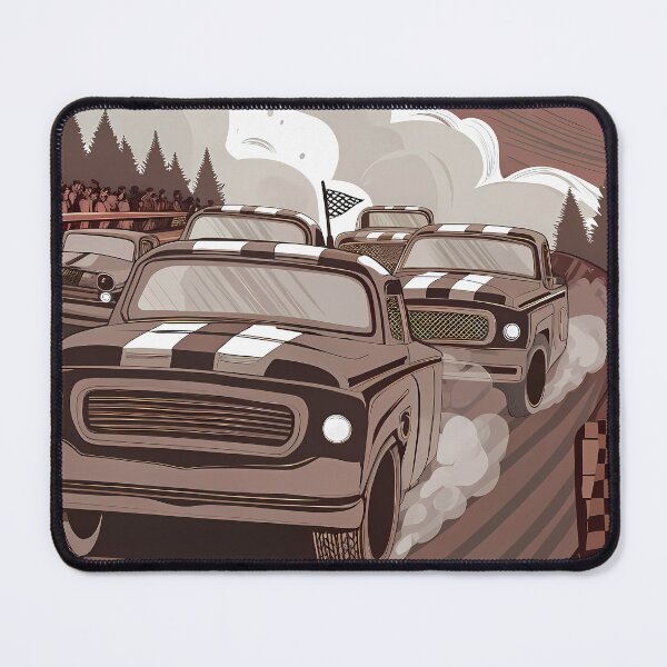 Item preview, Truck Race Action Celebrating Athleticism Competitive Sport Fitness designed and sold by ART ATTACK ZONE.