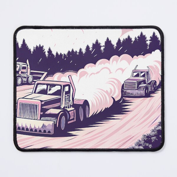 Item preview, Trucks Race Action Celebrating Athleticism Competitive Sport Fitness designed and sold by ART ATTACK ZONE.