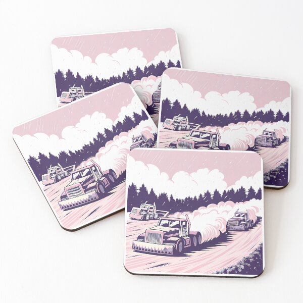 Item preview, Trucks Race Action Celebrating Athleticism Competitive Sport Fitness designed and sold by ART ATTACK ZONE.