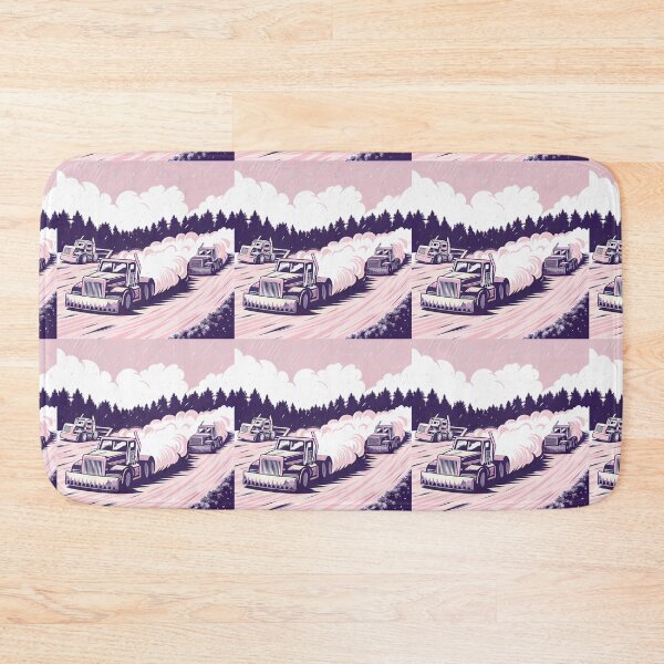Item preview, Trucks Race Action Celebrating Athleticism Competitive Sport Fitness designed and sold by ART ATTACK ZONE.