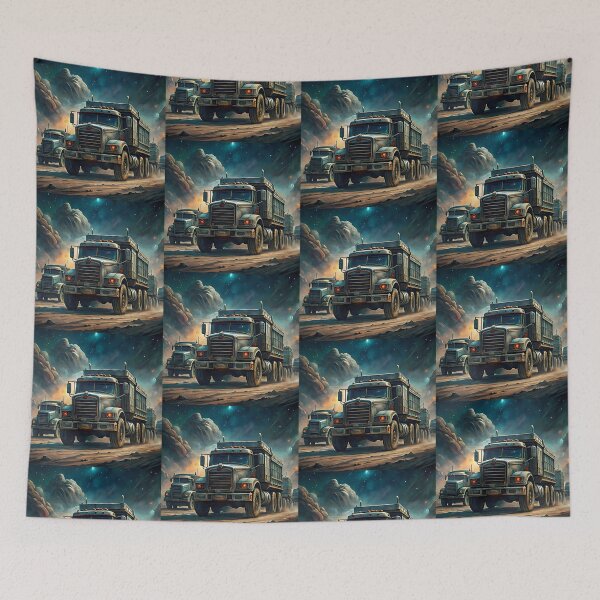 Item preview, Fantasy Trucks Action Celebrating Athleticism Competitive Sport Fitness designed and sold by ART ATTACK ZONE.