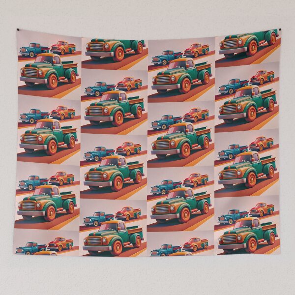 Item preview, 3D Trucks Action Celebrating Athleticism Competitive Sport Fitness designed and sold by ART ATTACK ZONE.