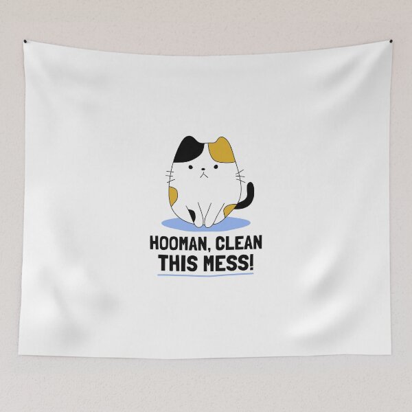 Item preview, Hooman, Clean This Mess designed and sold by PB-Sandwich.