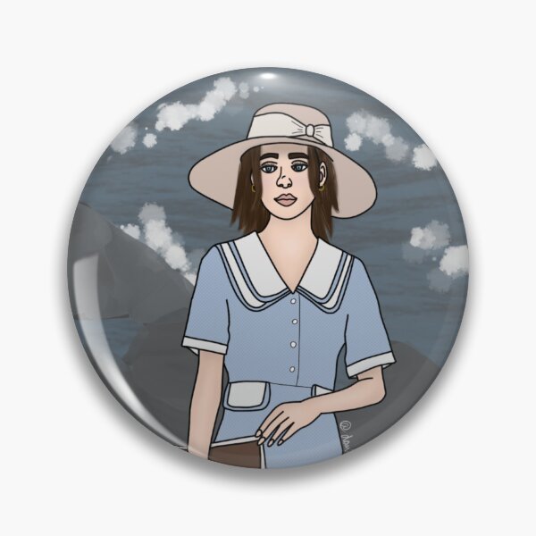 Item preview, 1920's Woman by the Shore  designed and sold by danicasso.