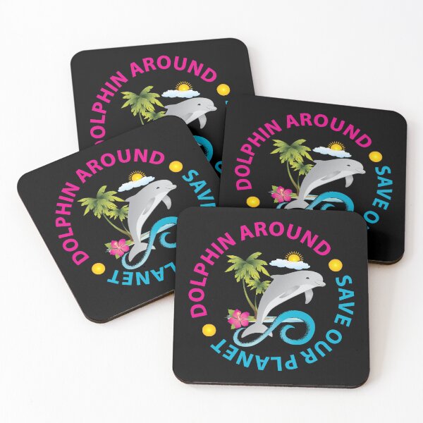 Item preview, Dolphin Around Save Our Planet designed and sold by Karen Wood.