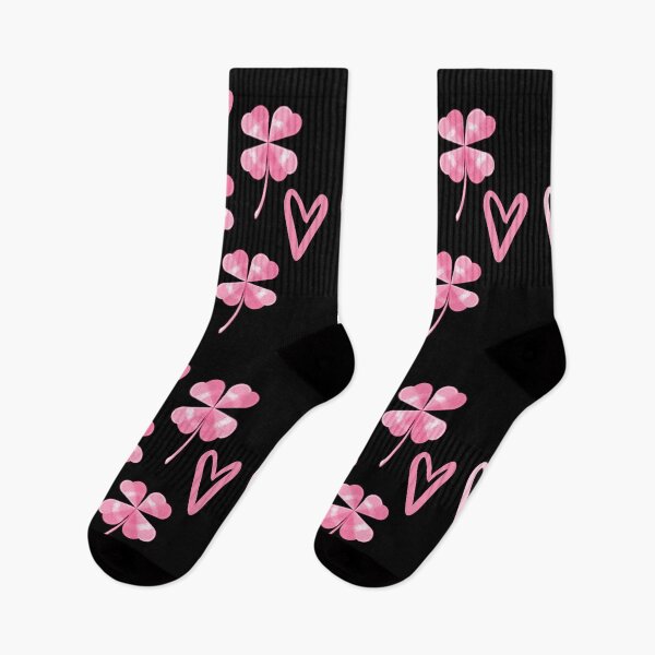 Item preview, Pink shamrocks  designed and sold by Emendi.