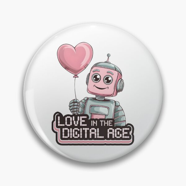 Item preview, Robot’s Love Story designed and sold by Dazzle-Sizzle.