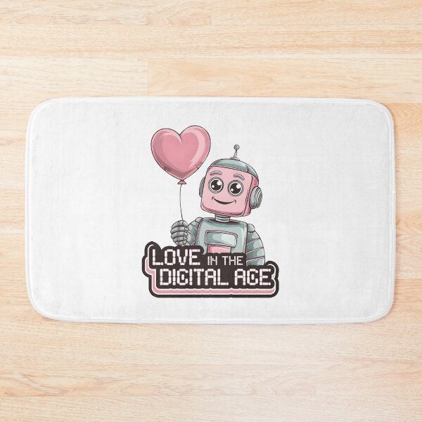 Item preview, Robot’s Love Story designed and sold by Dazzle-Sizzle.