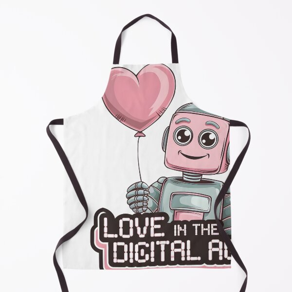 Item preview, Robot’s Love Story designed and sold by Dazzle-Sizzle.