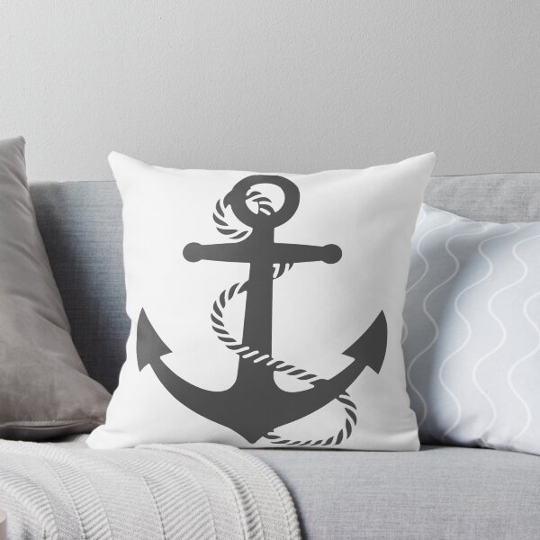 Item preview, Nautical Anchor with Rope Maritime Symbol designed and sold by theartfulaspie.