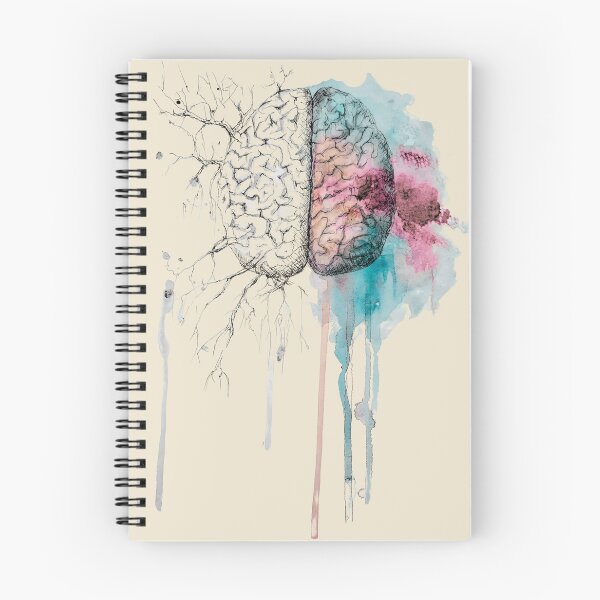 Item preview, Art for Brains, Brains for Hearts - Watercolour, Pen & Ink designed and sold by art&soul.