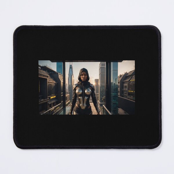 Item preview, AFRO Cyberpunk (Limited Edition Print #27) designed and sold by santo ✝abú.