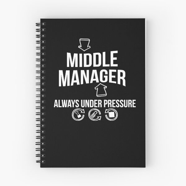 Item preview, Middle Manager Always Under Pressure Stressed Out Job Shirt designed and sold by LookTwice.