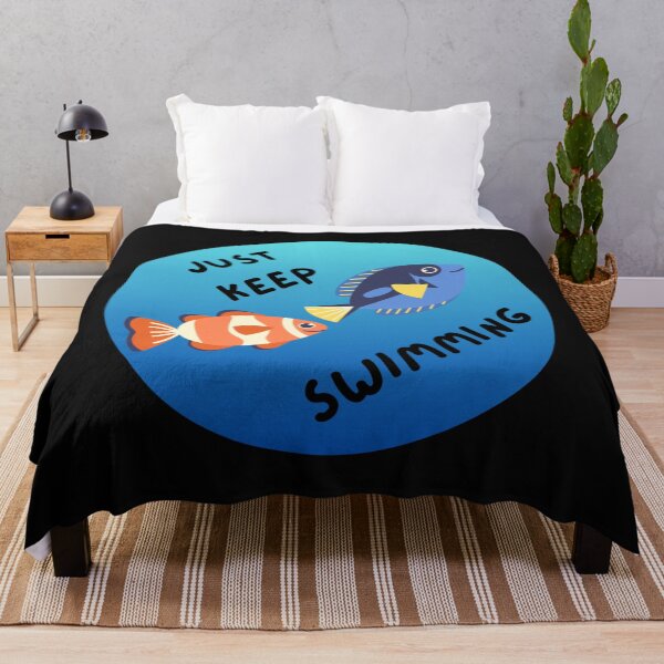 Item preview, Just Keep Swimming designed and sold by karakreatesherself.