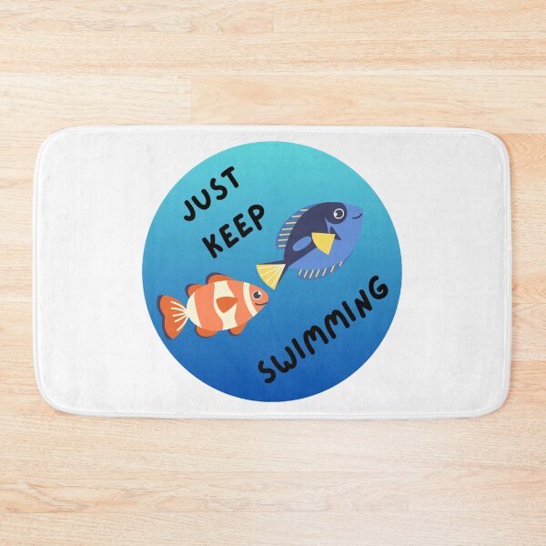 Item preview, Just Keep Swimming designed and sold by karakreatesherself.