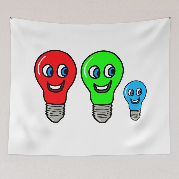 Item preview, Productive Ideas Lightbulb Family designed and sold by GetContented.
