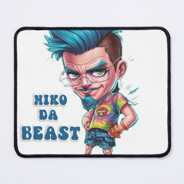 Item preview, Niko Da Beast Graphic Tee, Cool Unisex Shirt, designed and sold by Ketique.