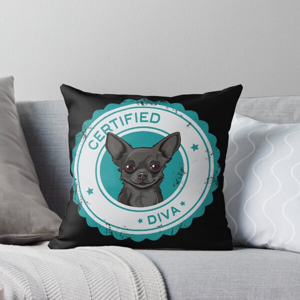 Item preview, Chihuahua -  Black - 'Diva' designed and sold by wotsthis.