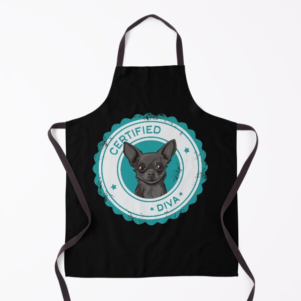 Item preview, Chihuahua - Black - 'Diva' designed and sold by wotsthis.