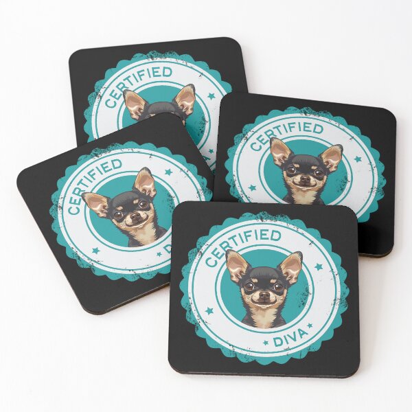 Item preview, Chihuahua -  Black and Tan - 'Diva' designed and sold by wotsthis.