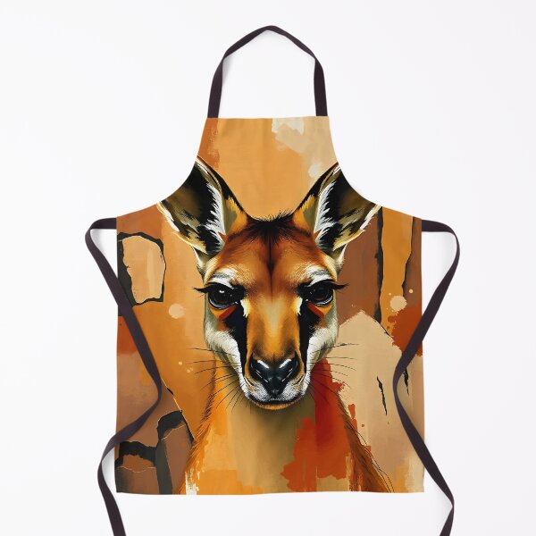 Item preview, Majestic Kangaroo Portrait – Aussie Wildlife Art designed and sold by WildlifeInc.