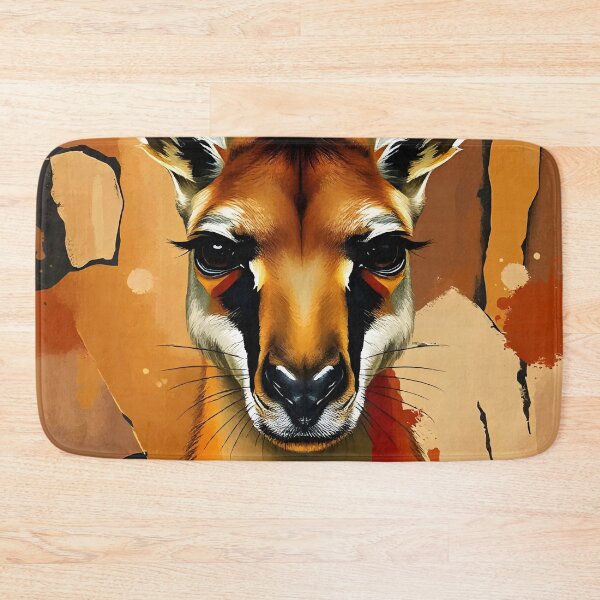 Item preview, Majestic Kangaroo Portrait – Aussie Wildlife Art designed and sold by WildlifeInc.