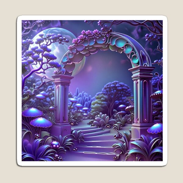 Aperçu de l'œuvre Jardin de lune nacré créée et vendue par InYourTaste.