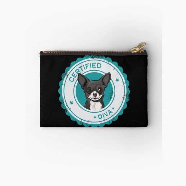 Item preview, Chihuahua -  Black and White - 'Diva' designed and sold by wotsthis.