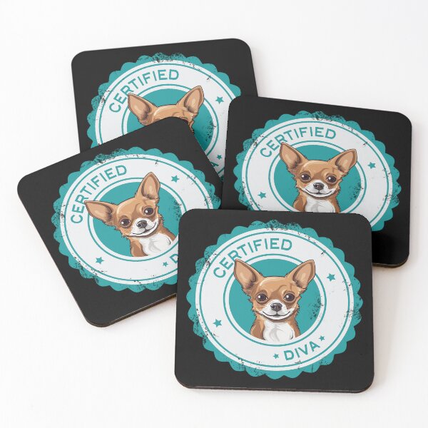 Item preview, Chihuahua -  Tan and White - 'Diva' designed and sold by wotsthis.