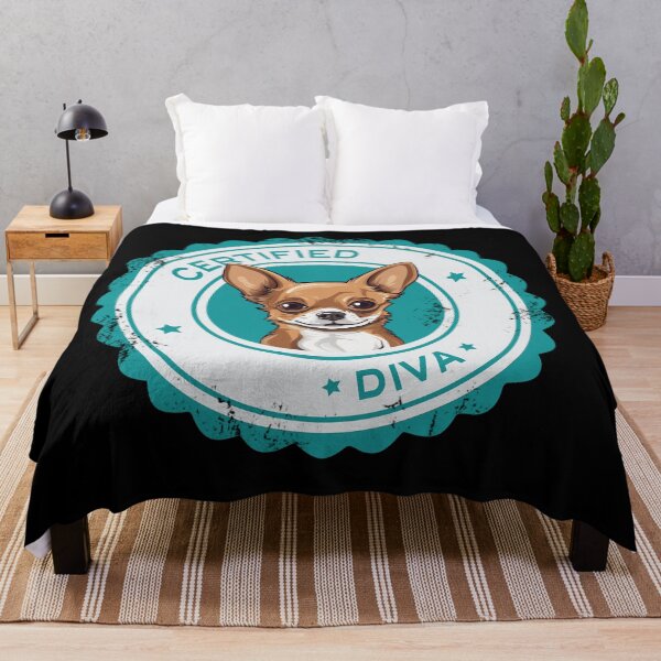 Item preview, Chihuahua -  Tan and White - 'Diva' designed and sold by wotsthis.