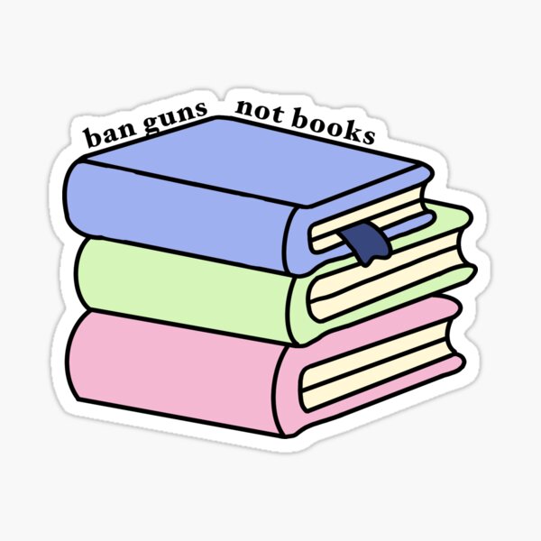 Item preview, Ban Guns not Books designed and sold by mmariegrace.