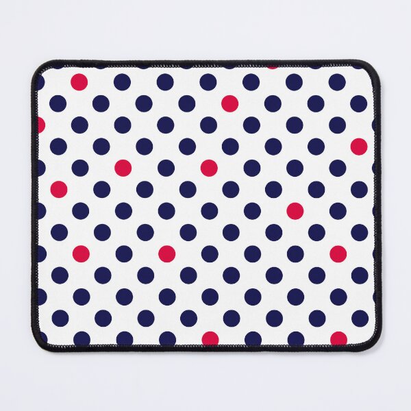 Item preview, Red blue polka dot designed and sold by fuzzyfox.