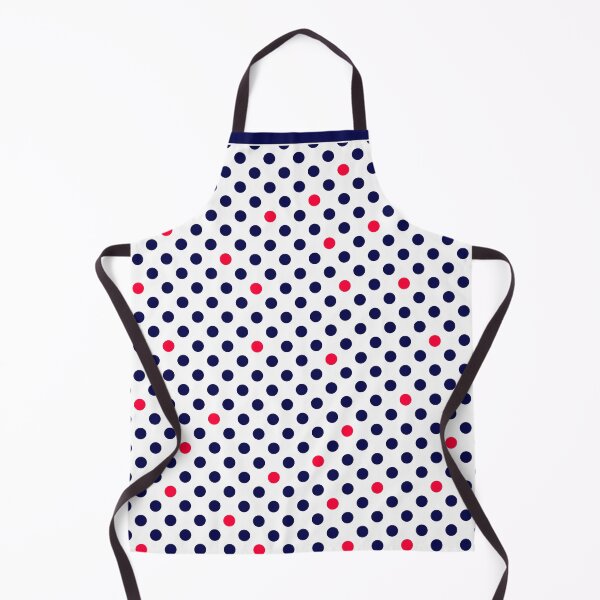 Item preview, Red blue polka dot  designed and sold by fuzzyfox.