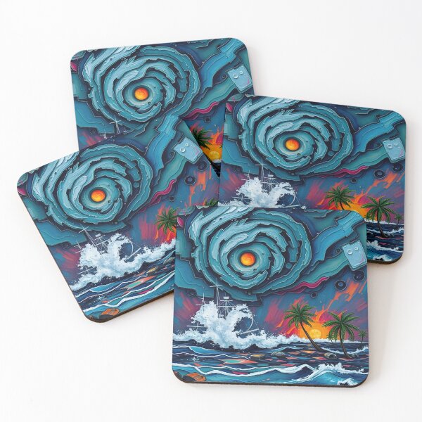Item preview, Stormy Seas & Celestial Swirls designed and sold by WildlifeInc.