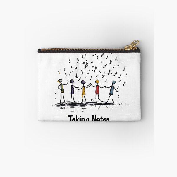 Item preview, Funny Music Art Taking Notes Funny Musical Notes symbol  designed and sold by ArtFromBeyond.