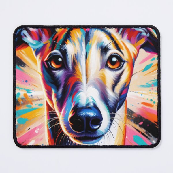 Item preview, Colorful Whippet Art designed and sold by ChaosReigns91.