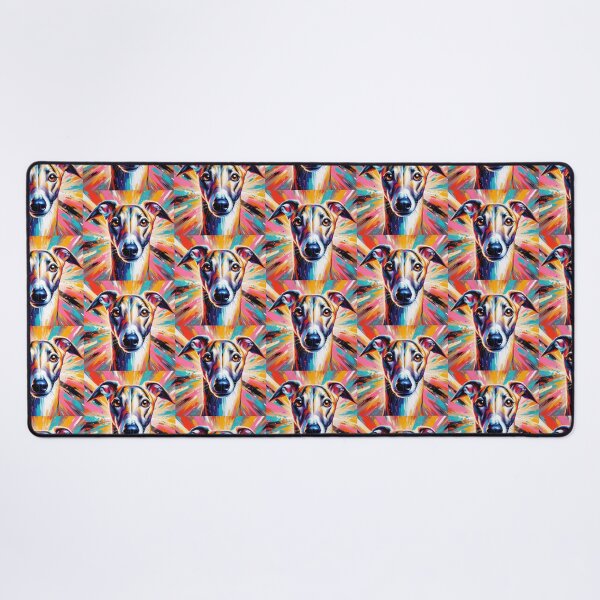 Item preview, Colorful Whippet Art  designed and sold by ChaosReigns91.