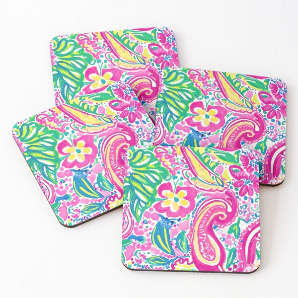 Item preview, Preppy paisley and flowers markers drawing designed and sold by SophieClimaArt.