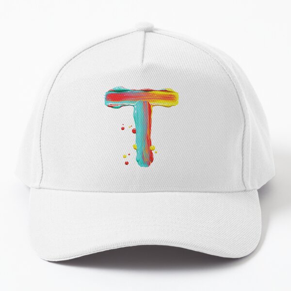 PAINT LETTER T Baseball Cap