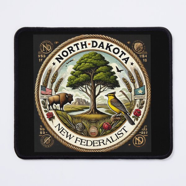 Item preview, North Dakota New Federalist designed and sold by CroakysCorner.