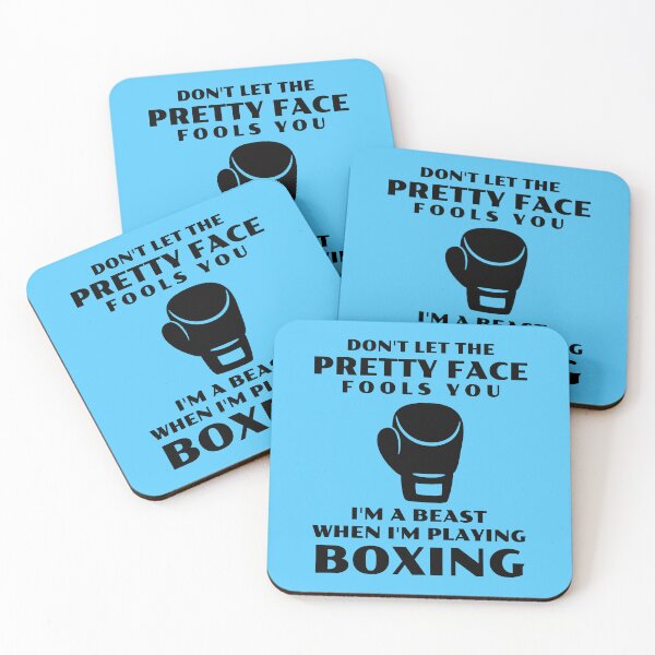 Item preview, Don't Let the pretty face fools you I'm beast when playing Boxing designed and sold by 87-Aesthetics.