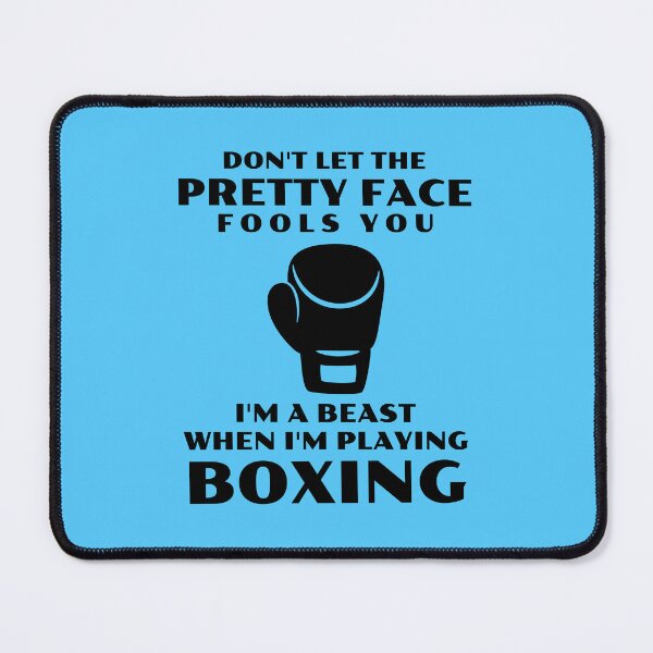 Item preview, Don't Let the pretty face fools you I'm beast when playing Boxing designed and sold by 87-Aesthetics.