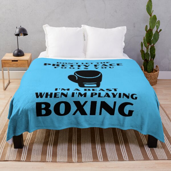 Item preview, Don't Let the pretty face fools you I'm beast when playing Boxing designed and sold by 87-Aesthetics.