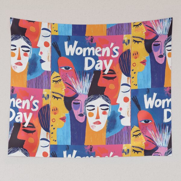Item preview, A Tribute to Diversity, Empowerment, and the Powerful Voices of Women Abstract Digital AI Generated Art designed and sold by OlfactoART Studio.