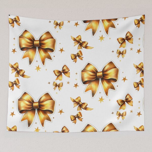 Item preview, Yellow Bows Ribbon designed and sold by clarkfraser.