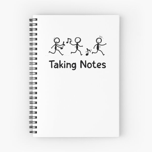 Item preview, Funny Music Art Taking Notes Funny Musical Notes symbol  designed and sold by ArtFromBeyond.